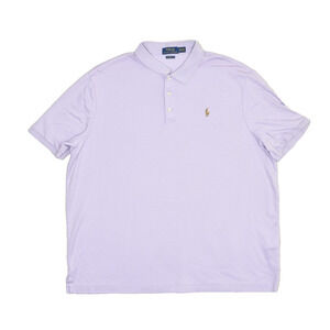 Polo Ralph Lauren Men's Big & Tall Size XXL Lavender Classic Fit Polo Shirt